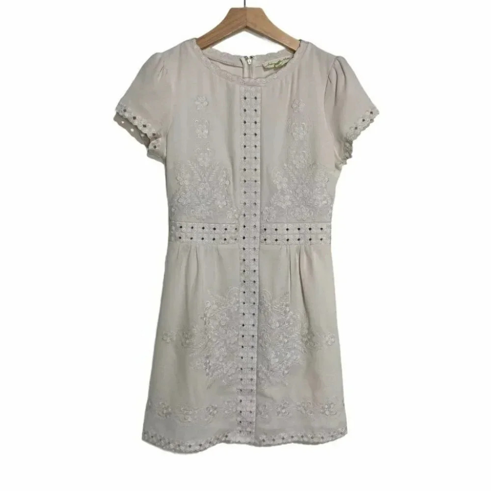 Staring at Stars 2 ivory eyelet dress